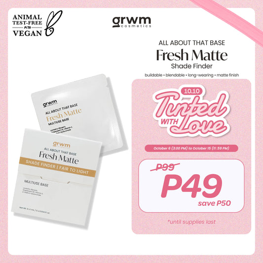 [Shade Finder only] GRWM Cosmetics Fresh Matte Multiuse Base