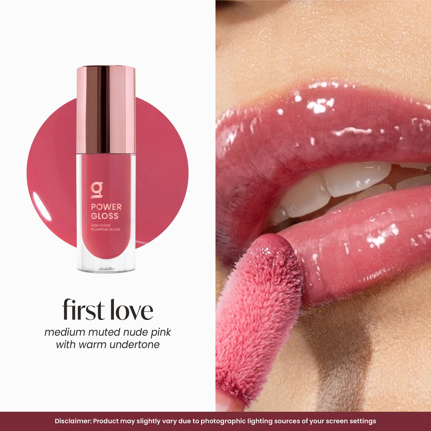 GRWM Cosmetics Power Gloss - High Shine Plumping Lip Gloss