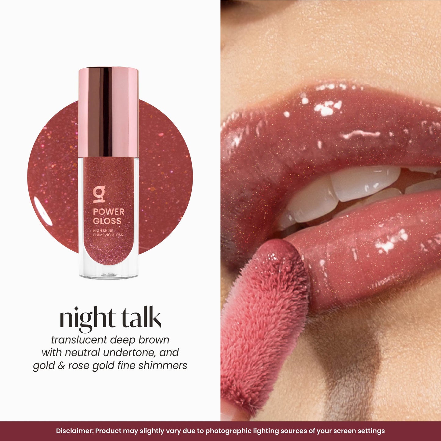 GRWM Cosmetics Power Gloss - High Shine Plumping Lip Gloss