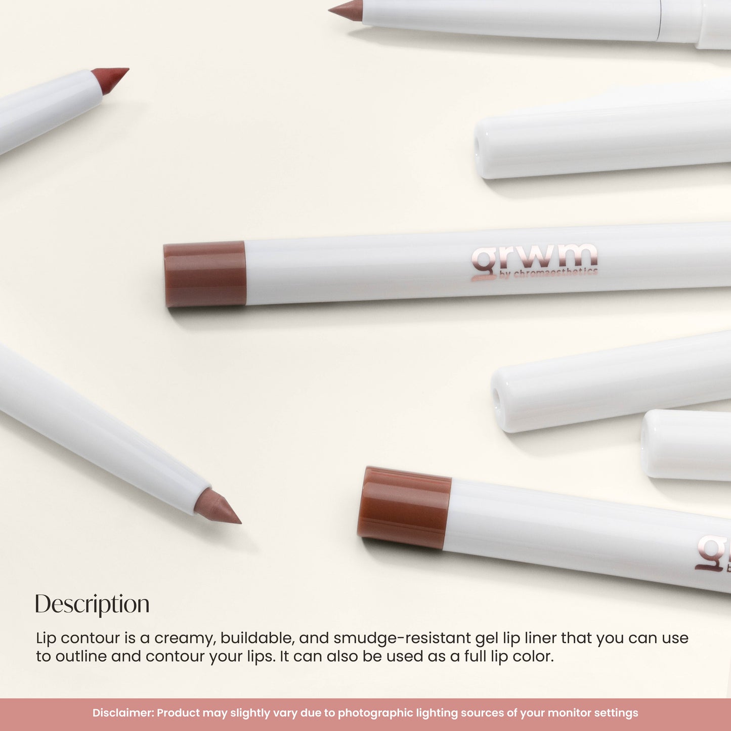 GRWM Cosmetics Lip Contour - Retractable Gel Lip Liner