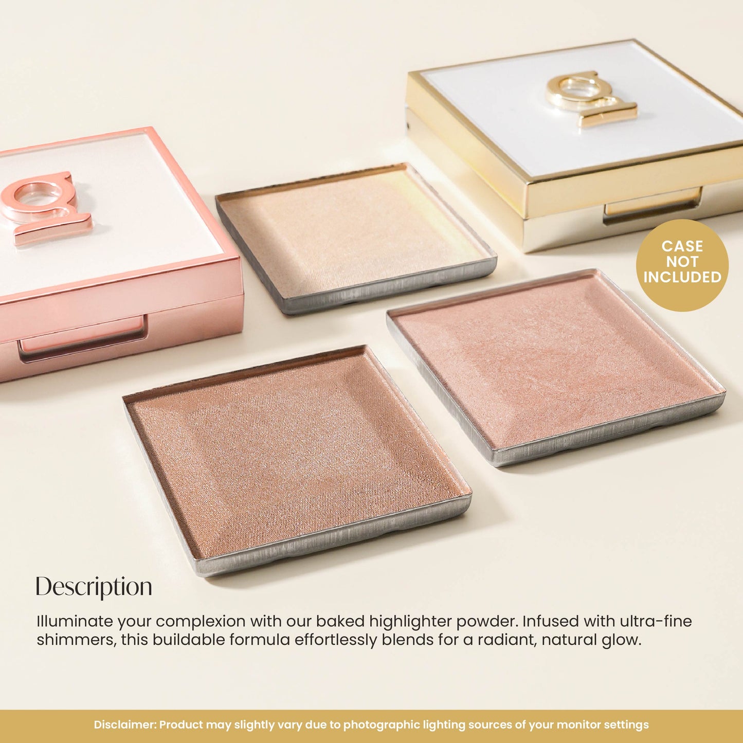 GRWM Cosmetics Face Card Baked Highlighter [CASE NOT INCLUDED]