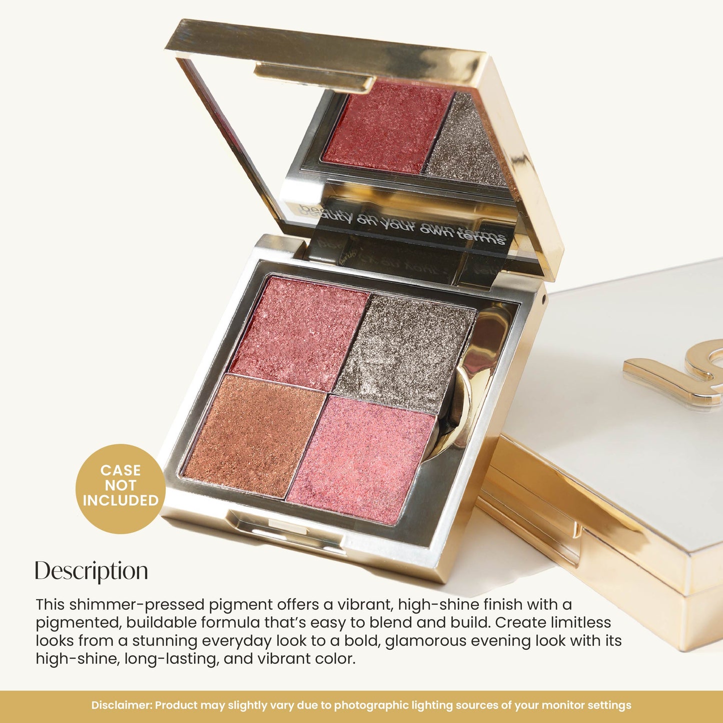 GRWM Cosmetics Face Card Shadowplay - Metallic Eyeshadow  [CASE NOT INCLUDED]