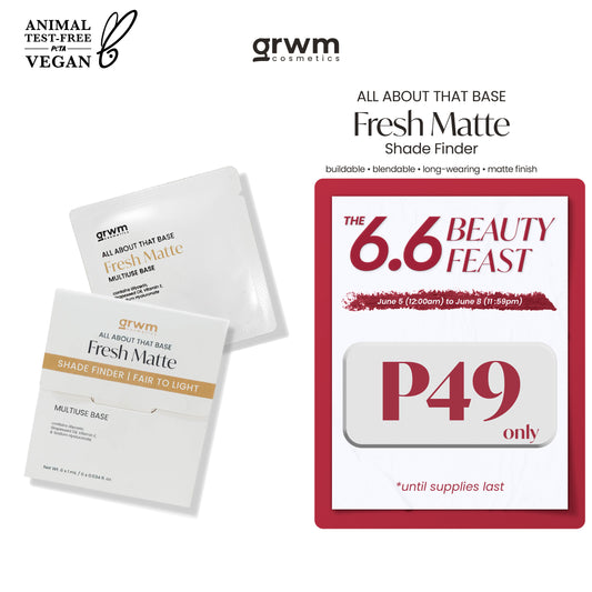 [Shade Finder only] GRWM Cosmetics Fresh Matte Multiuse Base