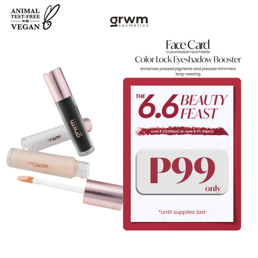 GRWM Cosmetics Face Card Shadowplay - Color Lock Eyeshadow Booster
