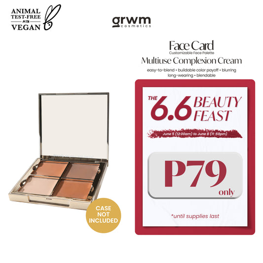 GRWM Cosmetics Face Card Multiuse Complexion Cream [CASE NOT INCLUDED]