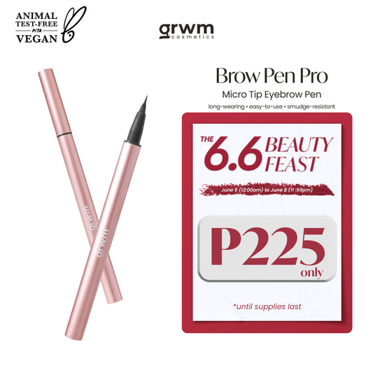 GRWM Cosmetics Brow Pen Pro - Micro Tip Eyebrow Pen