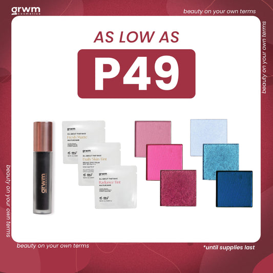 GRWM Cosmetics As low as ₱49