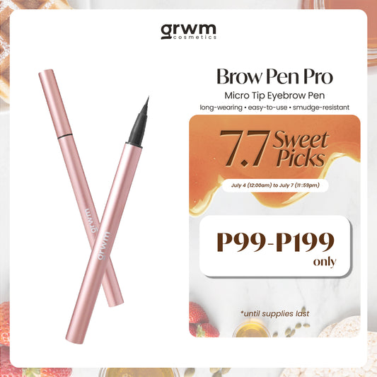 GRWM Cosmetics Brow Pen Pro - Micro Tip Eyebrow Pen