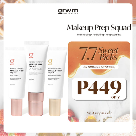 GRWM Cosmetics Makeup Prep Squad Primer
