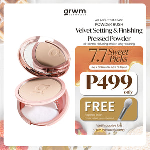GRWM Cosmetics Powder Rush - Velvet Setting & Finishing Pressed Powder