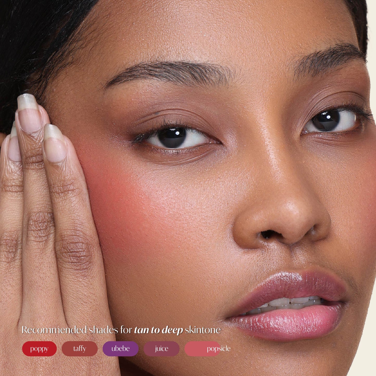 GRWM Cosmetics Face Card Satin Cream Blush [CASE NOT INCLUDED]