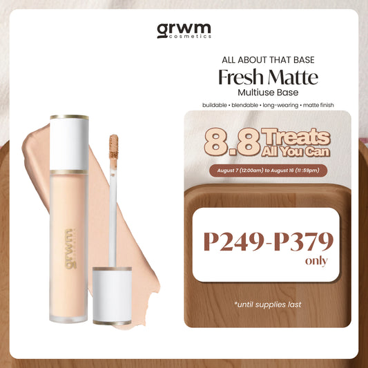 GRWM Cosmetics Fresh Matte Multiuse Base - Skin Tone Shades