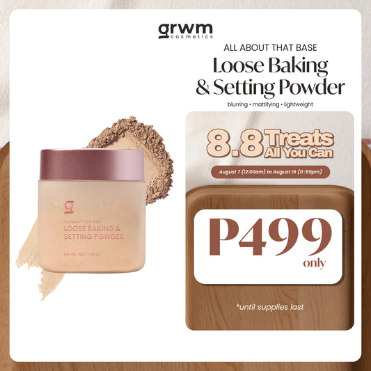 GRWM Cosmetics Powder Rush - Loose Baking and Setting Powder