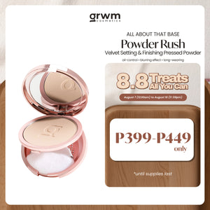 GRWM Cosmetics Powder Rush - Velvet Setting & Finishing Pressed Powder