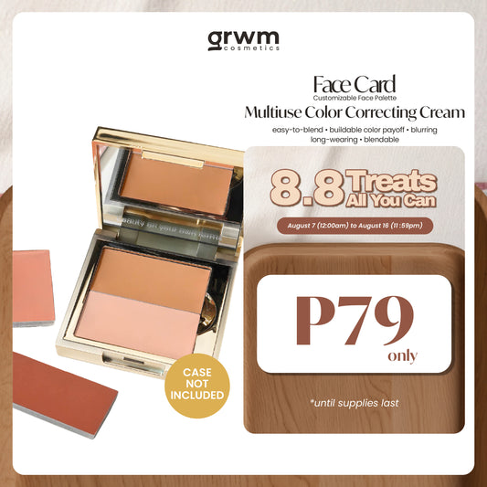 GRWM Cosmetics Face Card Multiuse Color Correcting Cream [CASE NOT INCLUDED]