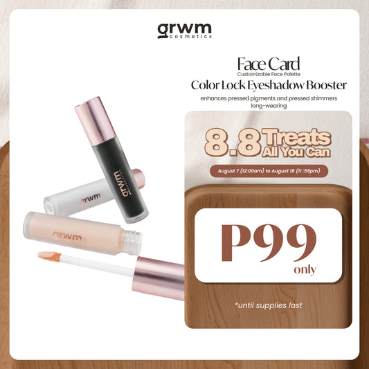 GRWM Cosmetics Face Card Shadowplay - Color Lock Eyeshadow Booster