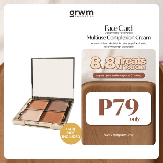 GRWM Cosmetics Face Card Multiuse Complexion Cream [CASE NOT INCLUDED]