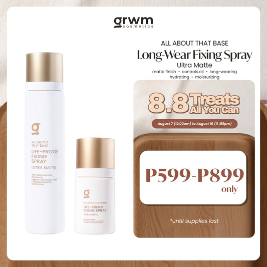 GRWM Cosmetics Long-Wear Ultra Matte Fixing Spray