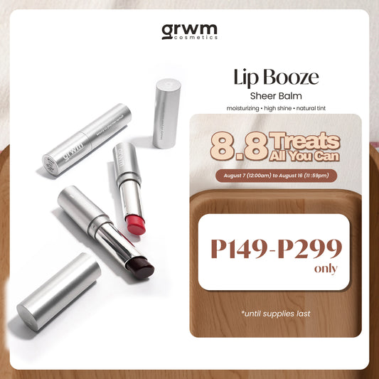 GRWM Cosmetics Lip Booze - Tinted Sheer Balm