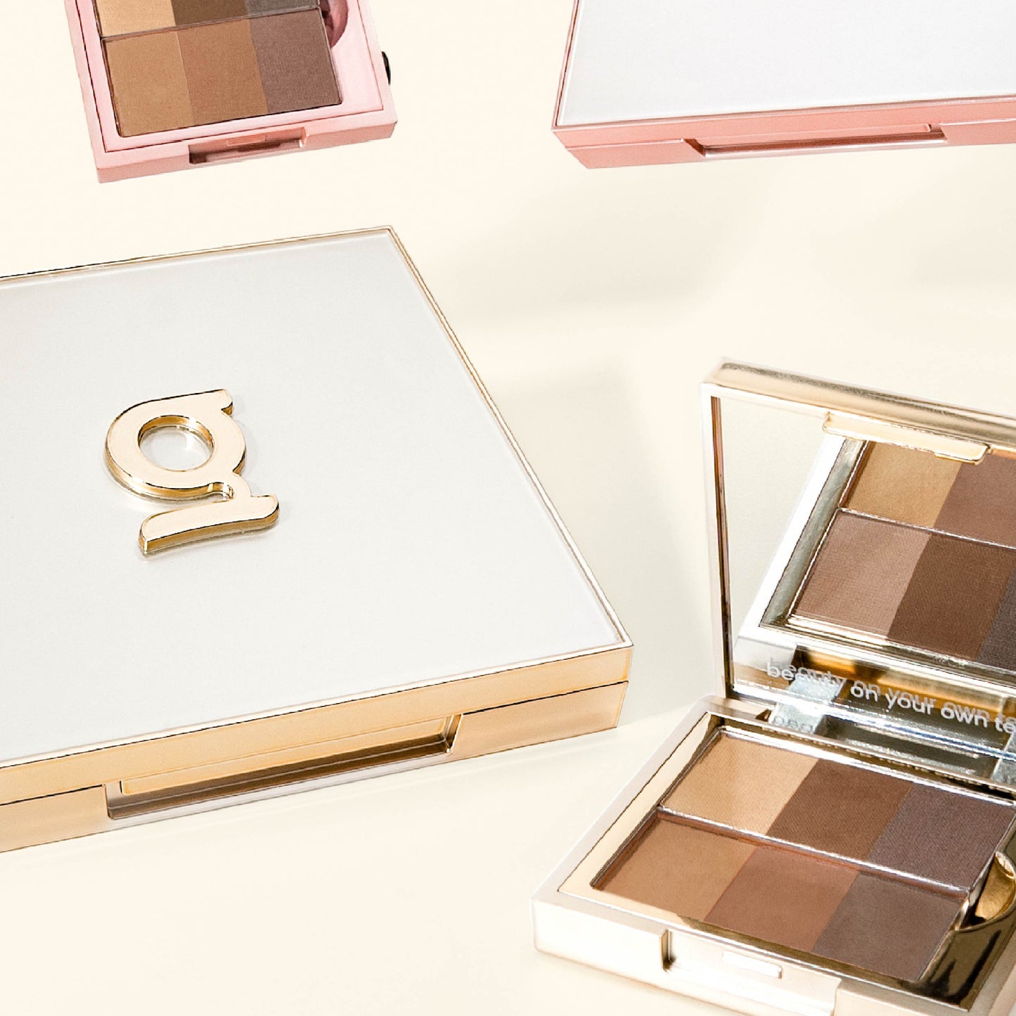 GRWM Cosmetics Face Card Brow Powder Trio [CASE NOT INCLUDED]