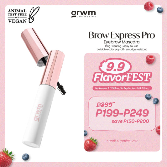 GRWM Cosmetics Brow Express Pro - Eyebrow Mascara [long-wearing, easy-to-use, smudge-resistant]