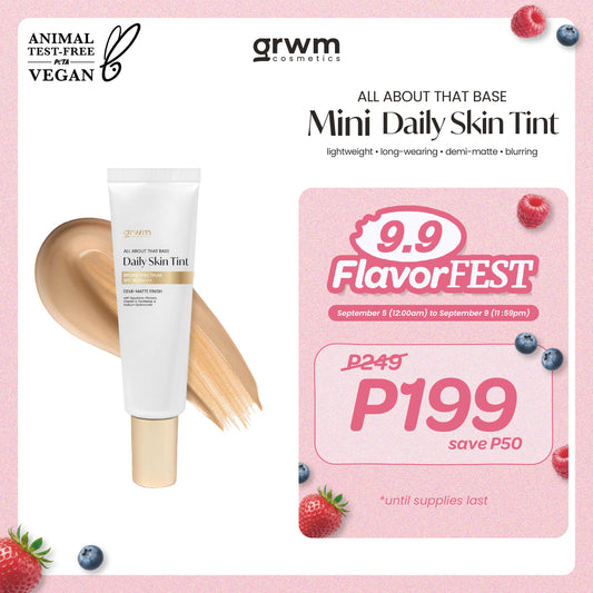 GRWM Cosmetics All About that Base Mini Daily Skin Tint Broad Spectrum SPF 30 PA+++ 8mL [demi-matte]