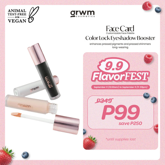 GRWM Cosmetics Face Card Shadowplay - Color Lock Eyeshadow Booster