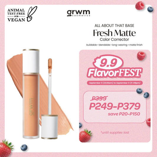 GRWM Cosmetics All About that Base Fresh Matte Multiuse Base - Color Corrector & Shade Shifter