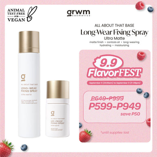 GRWM Cosmetics Long-Wear Fixing Spray - Ultra Matte