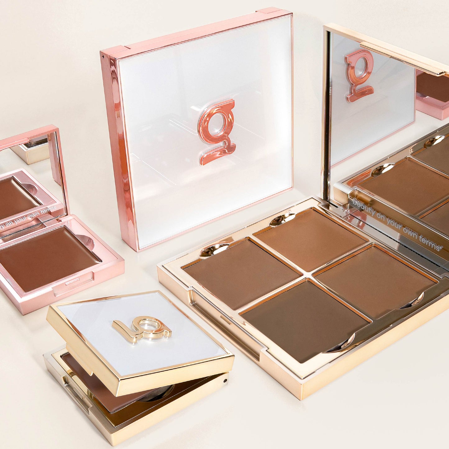 GRWM Cosmetics Face Card Golden Hour Cream Bronzer [CASE NOT INCLUDED]