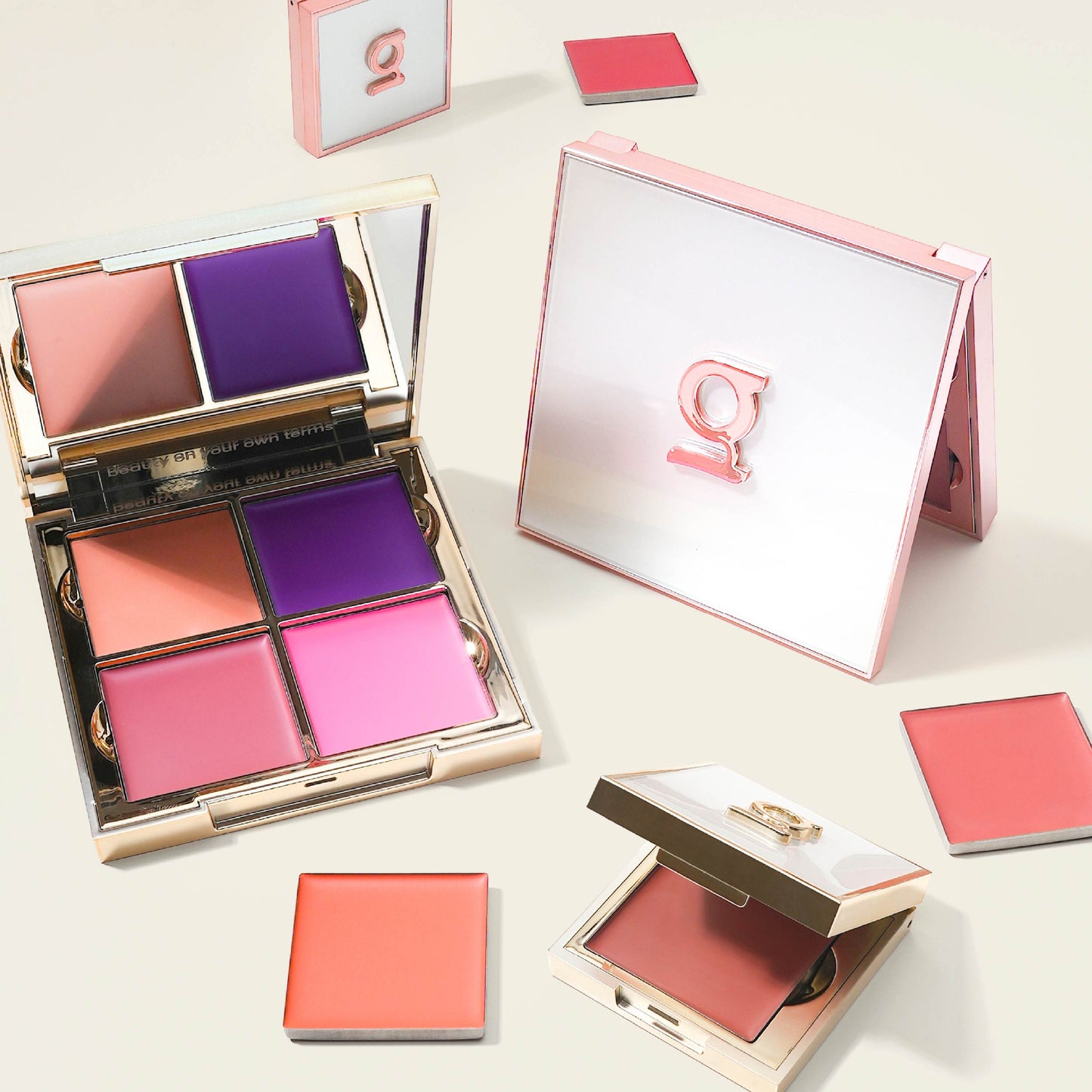 GRWM Cosmetics Face Card Satin Cream Blush [CASE NOT INCLUDED]