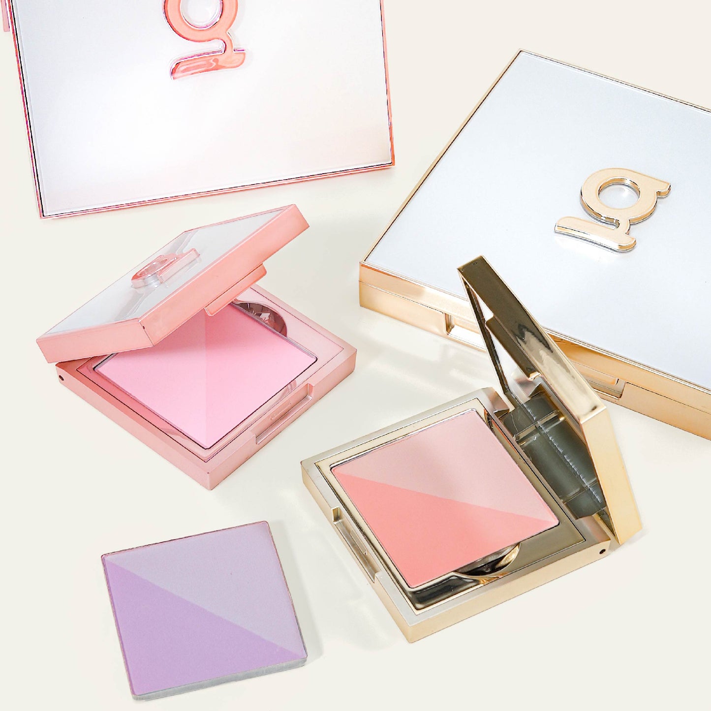 GRWM Cosmetics Face Card Brightening Powder Duo [CASE NOT INCLUDED]