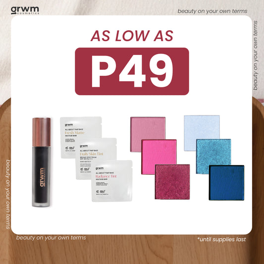 GRWM Cosmetics As low as ₱49