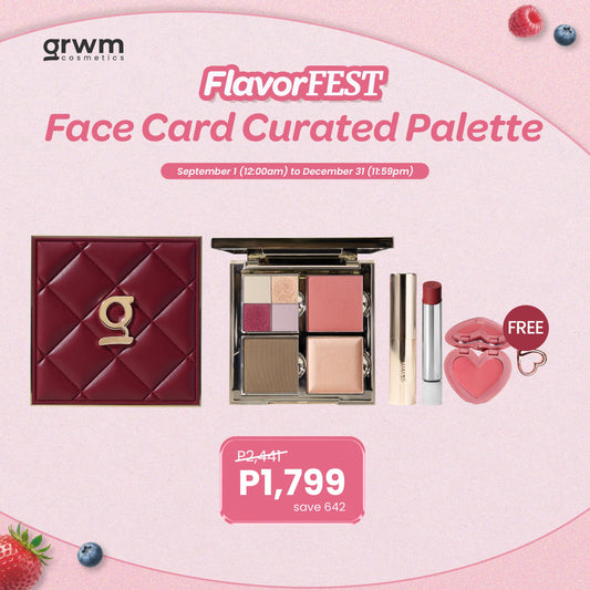 GRWM Cosmetics BER Months Curated Palette