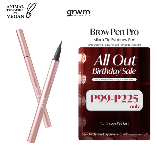 GRWM Cosmetics Brow Pen Pro - Micro Tip Eyebrow Pen