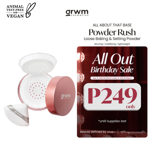 GRWM Cosmetics Powder Rush - Loose Baking and Setting Powder