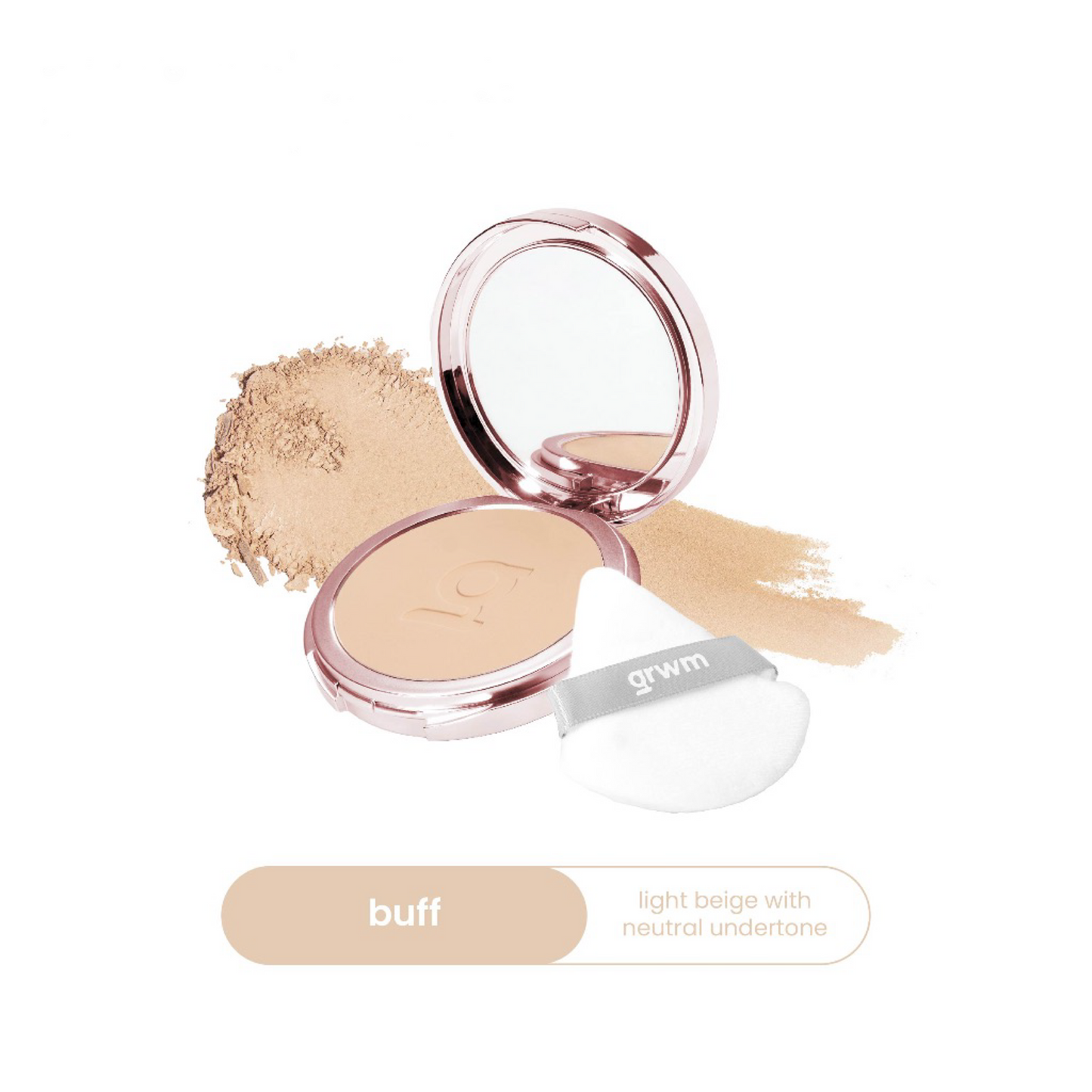 GRWM Cosmetics Powder Rush - Velvet Setting & Finishing Pressed Powder