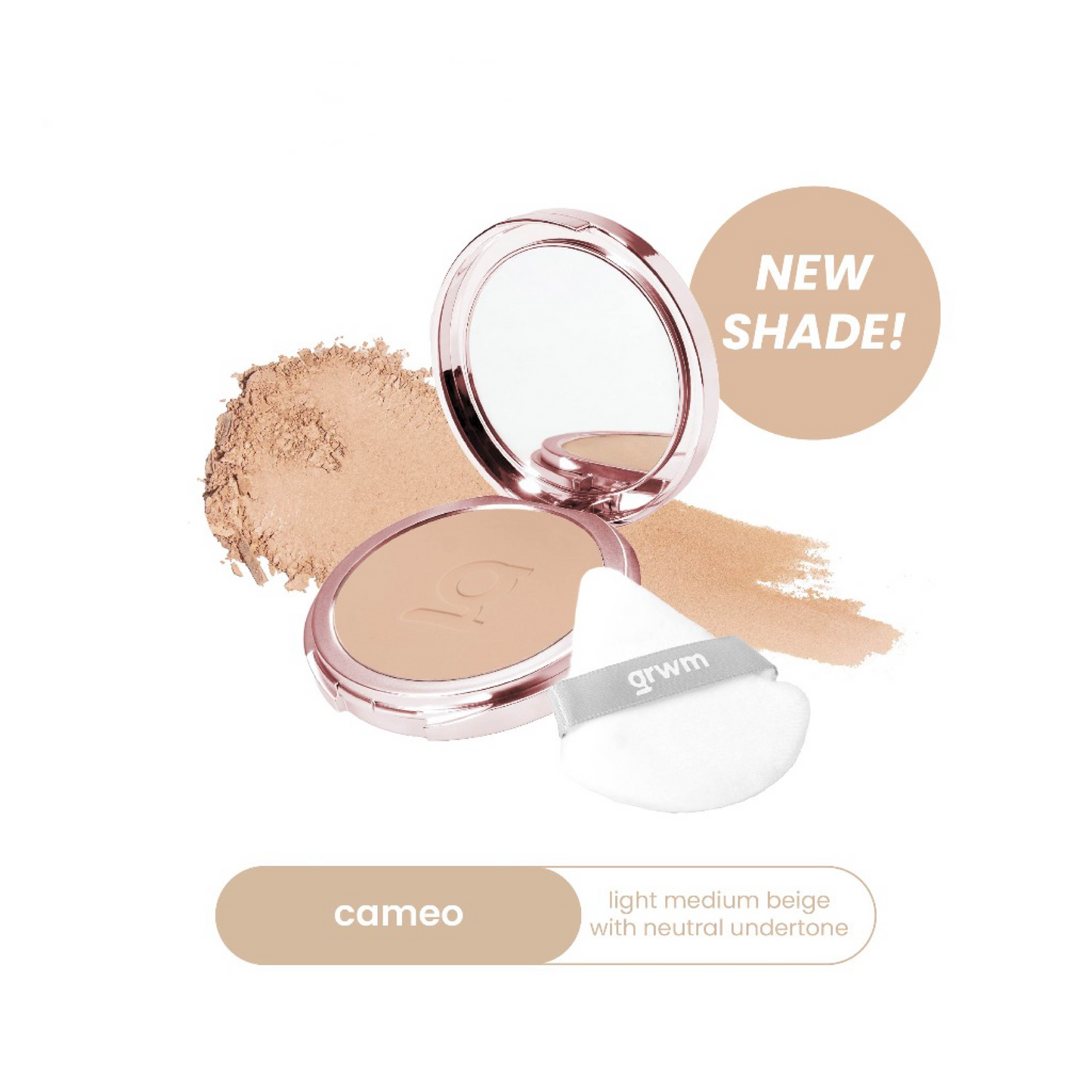GRWM Cosmetics Powder Rush - Velvet Setting & Finishing Pressed Powder