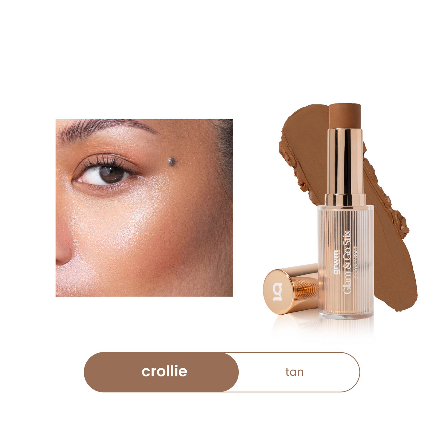 GRWM Cosmetics Glam & Go Stix Multiuse - Bronzer Stick