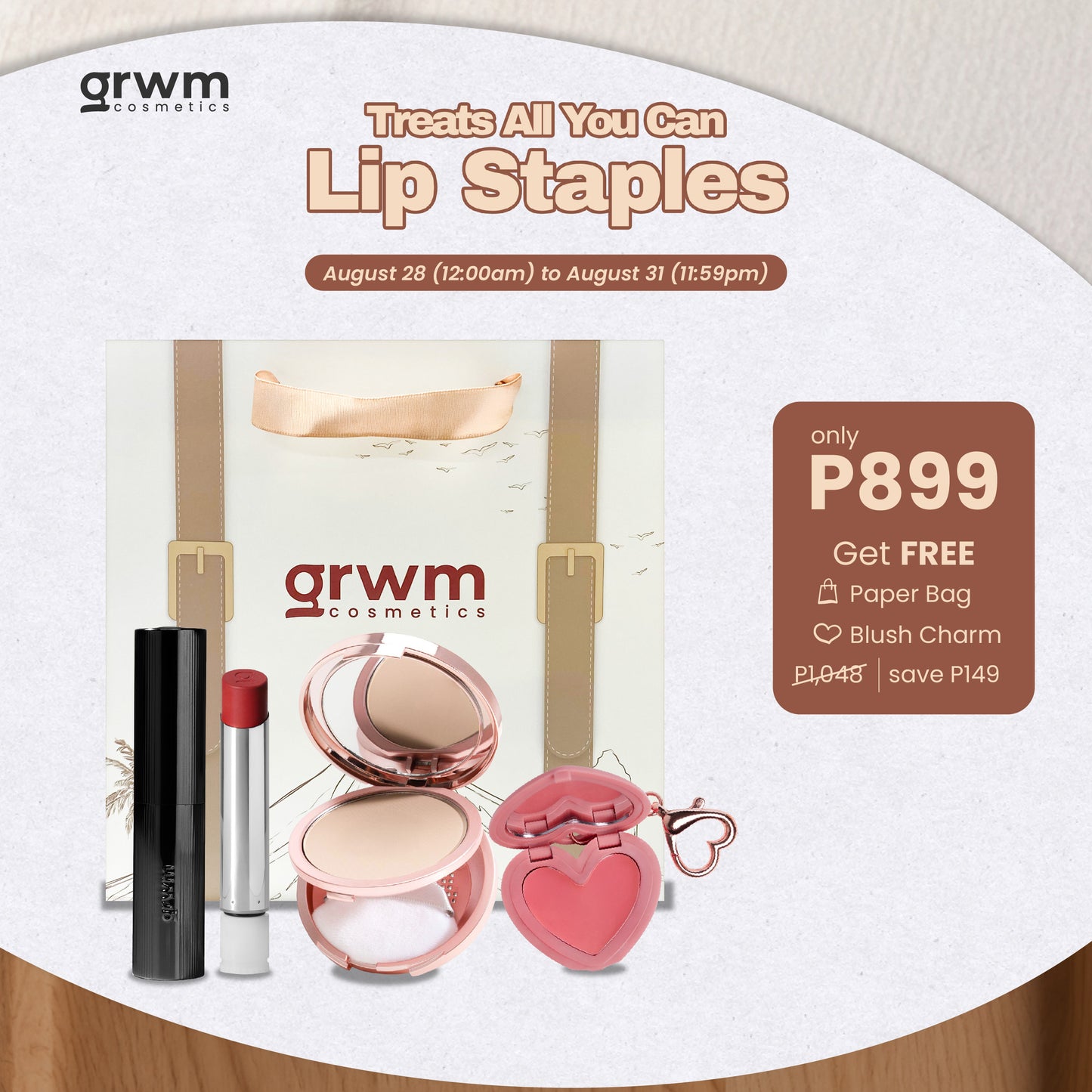 GRWM Cosmetics Lip Staples