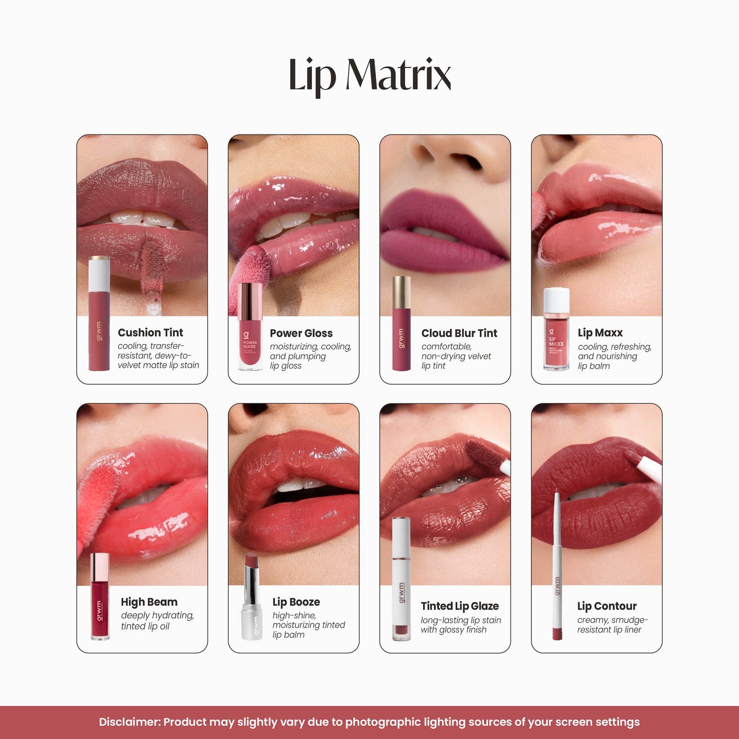 GRWM Cosmetics Cushion Tint - Velvet Lip Stain
