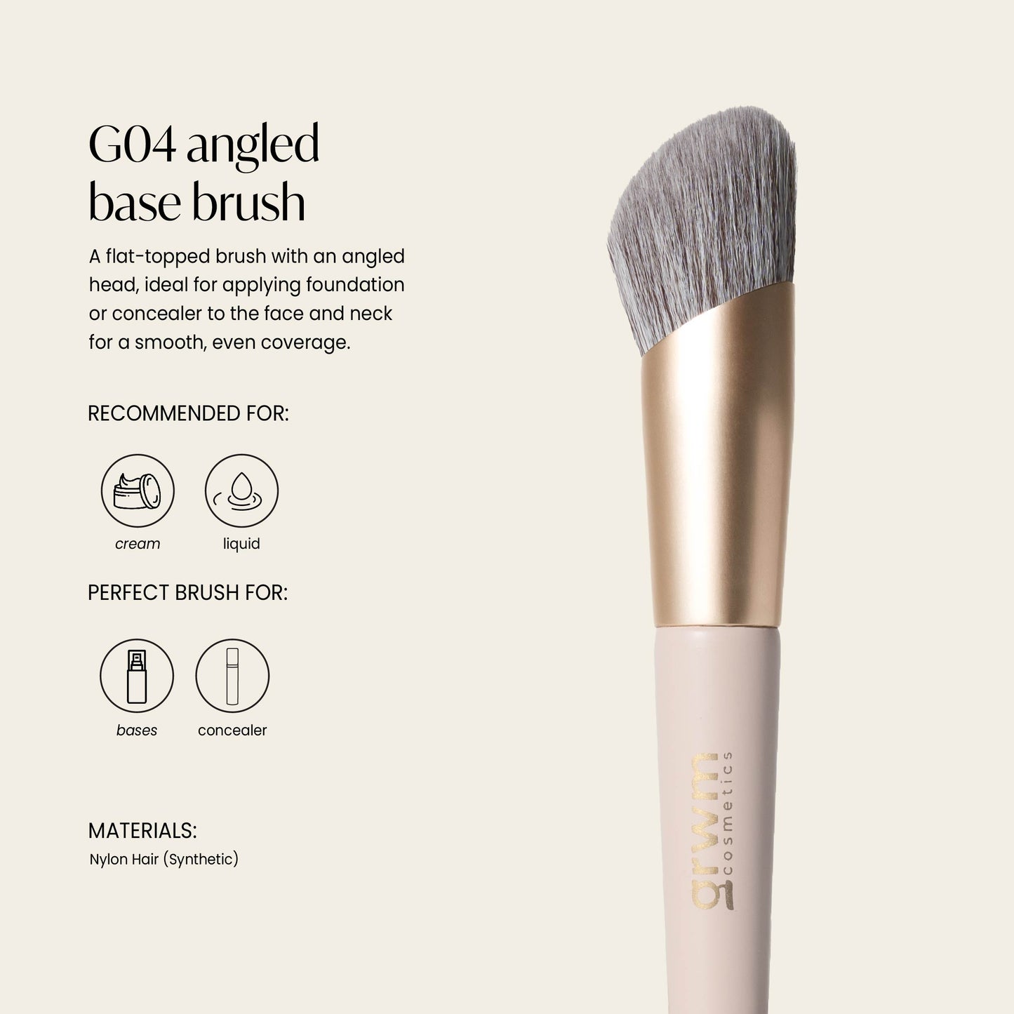 GRWM Cosmetics Face Card Brush Singles Collection