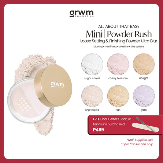 GRWM Cosmetics Powder Rush Mini Loose Setting & Finishing Powder Ultra Blur