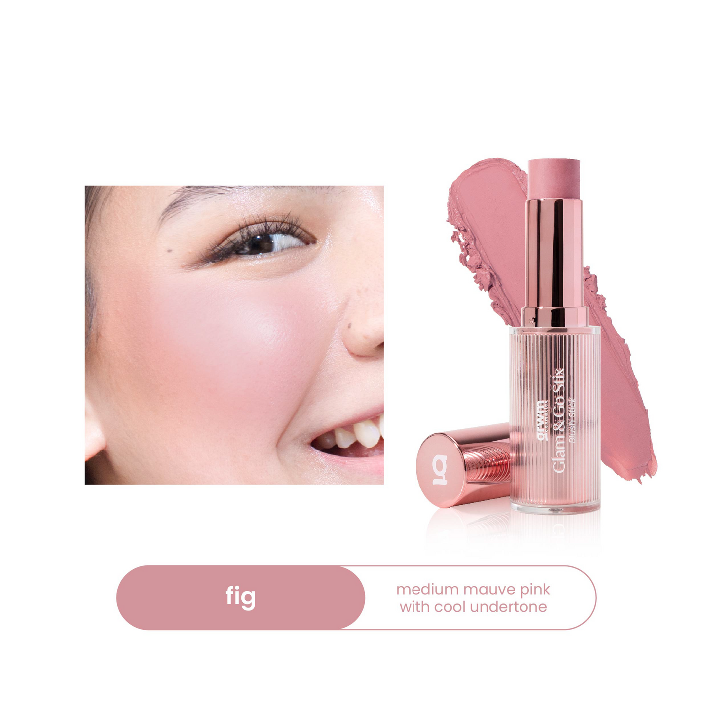 GRWM Cosmetics Glam & Go Stix Multiuse - Blush Stick