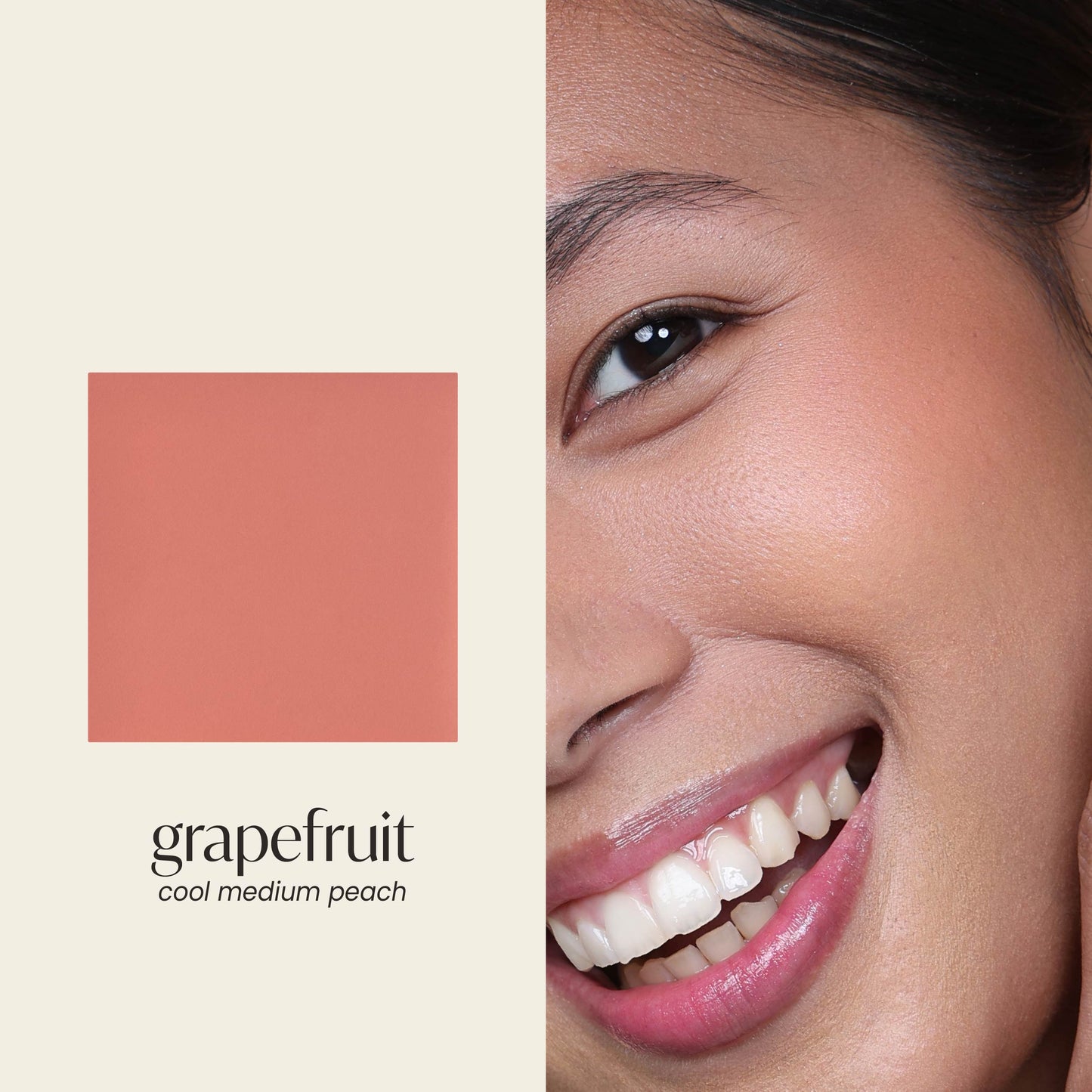 GRWM Cosmetics Face Card Satin Cream Blush [CASE NOT INCLUDED]