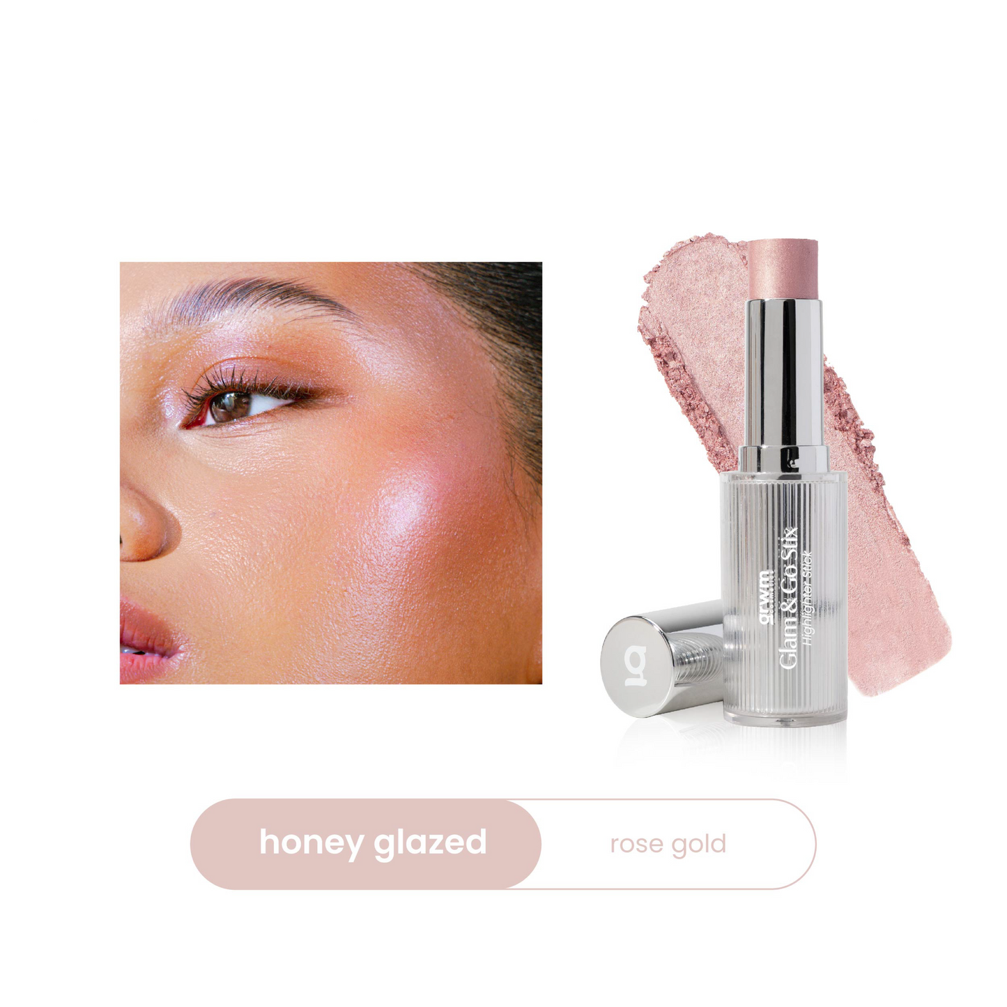GRWM Cosmetics Glam & Go Stix Multiuse - Highlighter Stick