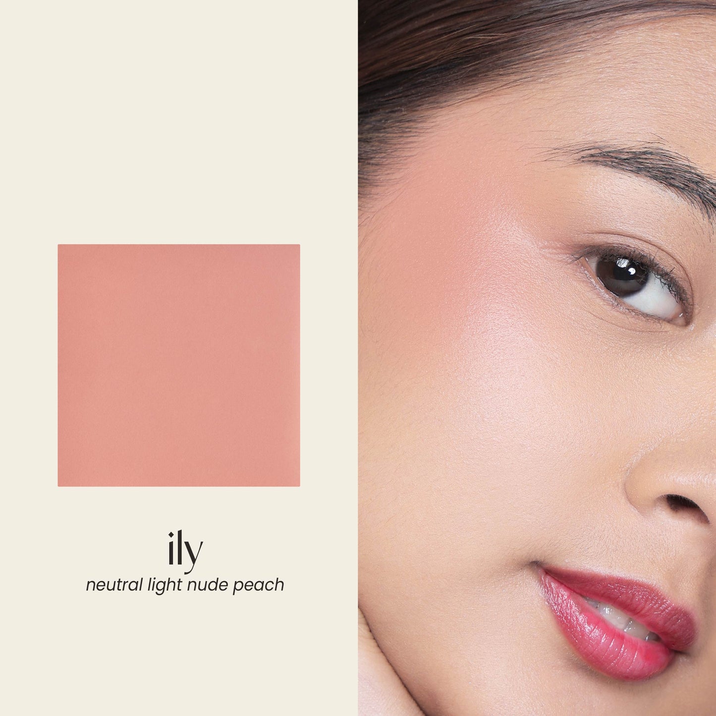 GRWM Cosmetics Face Card Satin Cream Blush [CASE NOT INCLUDED]