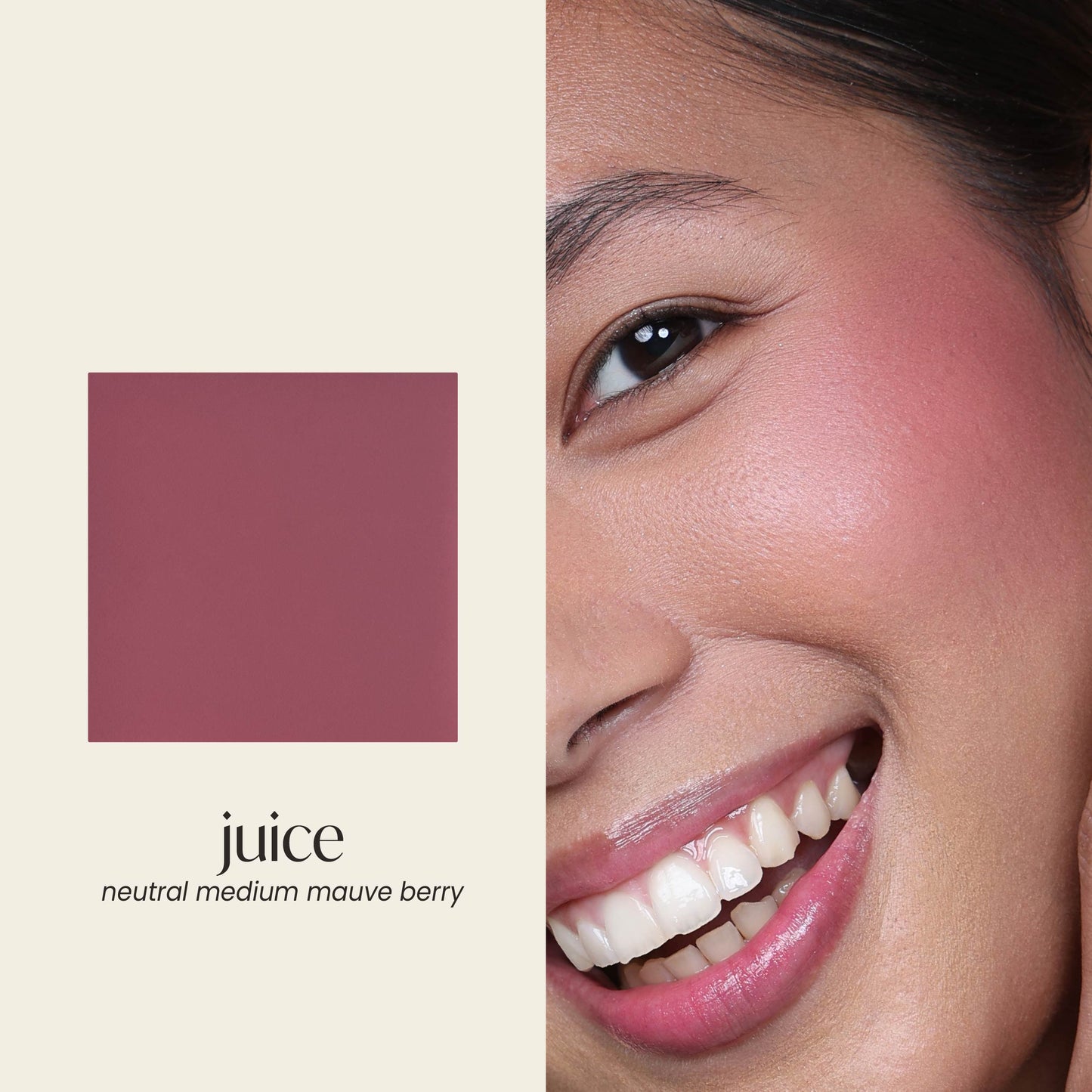 GRWM Cosmetics Face Card Satin Cream Blush [CASE NOT INCLUDED]