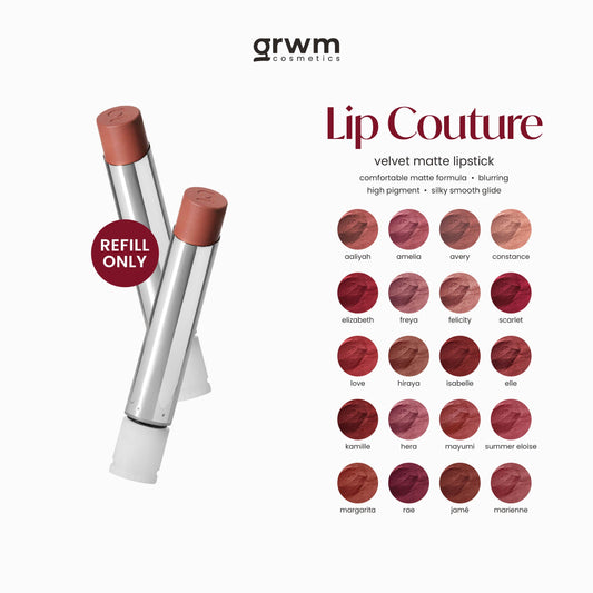 [Refill Only] GRWM Cosmetics Lip Couture Velvet Matte Lipstick