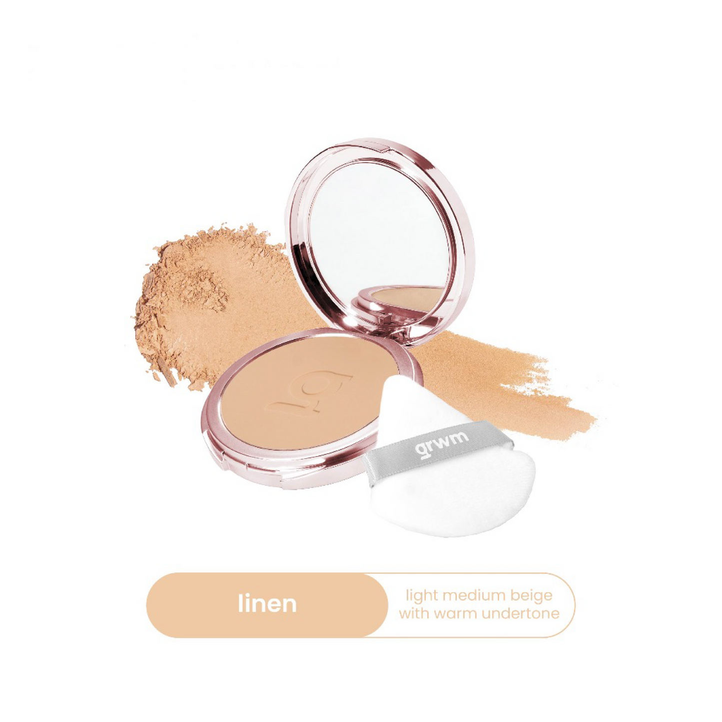 GRWM Cosmetics Powder Rush - Velvet Setting & Finishing Pressed Powder